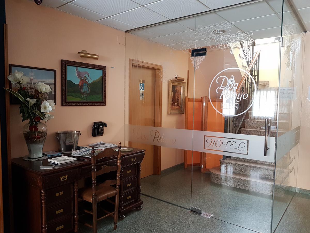 Hotel Don Pelayo Arbos Bagian luar foto