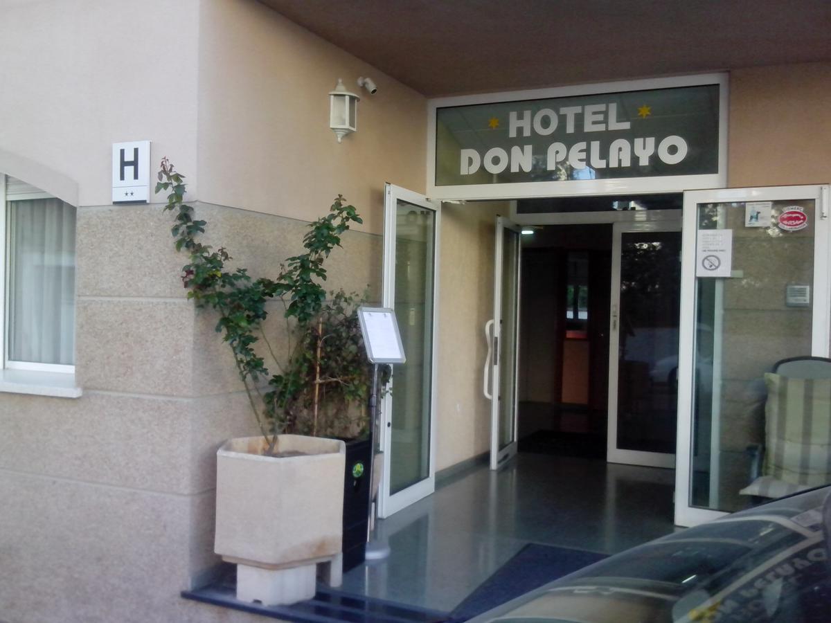 Hotel Don Pelayo Arbos Bagian luar foto